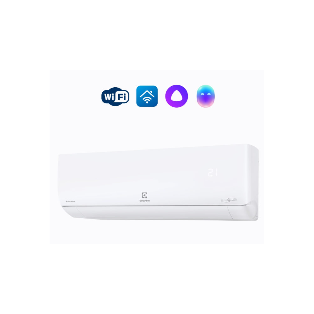 Сплит-система инверторного типа Electrolux Fusion Wave Super DC EACS/I-24HFW/N8 комплект